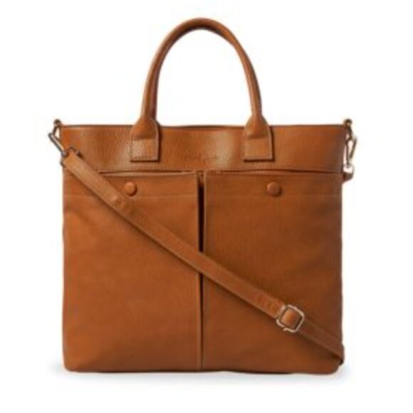 Urban Originals Blue Moon Slim Tote Polyurethane - Tan - Picture 2 of 10